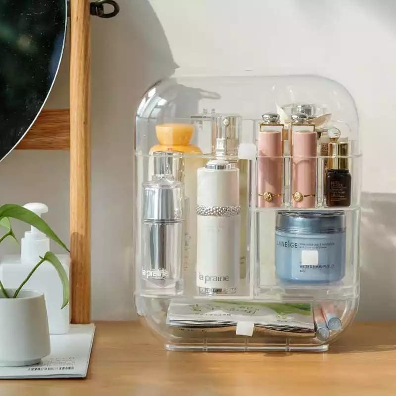 Makeup Cosmetics Storage Organizer, Skin Care Storage Rack, Makeup Brush Bucket Dressing Drawer Shelf, Waterproof and Dustproof Cosmetics Storage Display Box, Lipstick Holder Makeup Cosmetics Storage Organizer, Skin Care Storage Rack, Makeup Brush Bucket Dressing Drawer Shelf, Waterproof and Dustproof Cosmetics Storage Display Box, Lipstick Holder